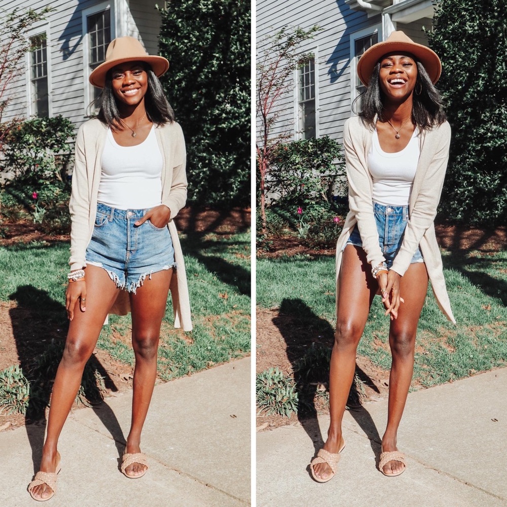 High Waist Target Shorts